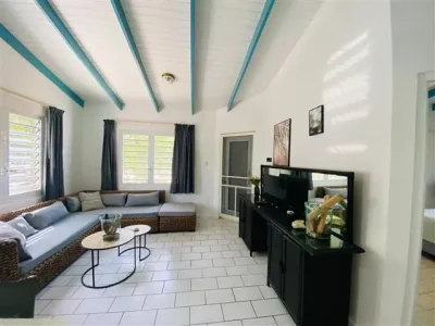 Club Seru Coral Curacao Bungalow Bon Boni Huiskamer