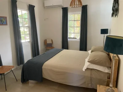 curacao seru coral bungalow prikichi slaapkamer
